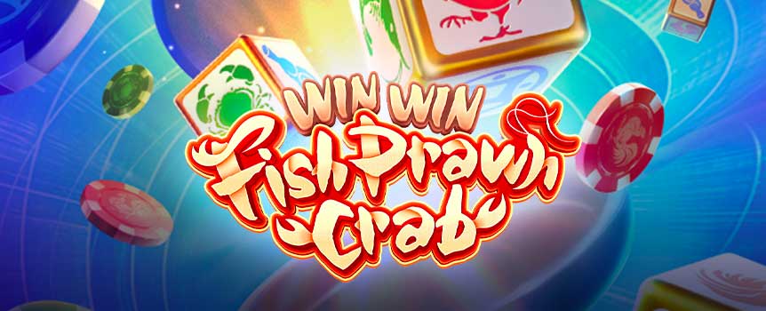 Win Win Fish Prawn Crab is an exciting 10,000 Payline pokie based on the traditional Chinese Dice Game 'Hoo Hey How’. 