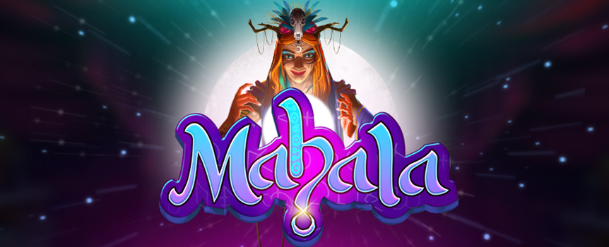 Mahala is a Magical pokie with 5 Rows, 6 Reels, Free Spins, Re-Spins, and some truly Magnificent Prizes. Play today.