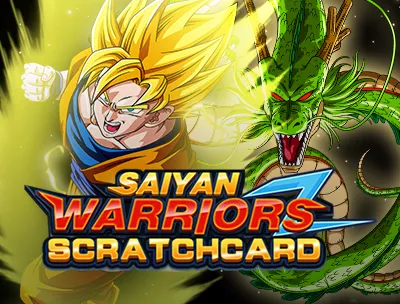 Saiyan Warriors SCRATCHCARD