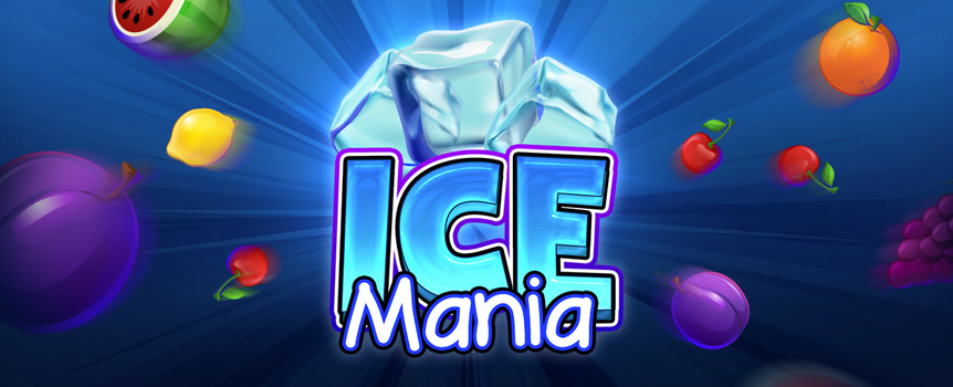 Ice Mania is a 3 Row, 3 Reel, 5 Payline pokie with some seriously Icy Cash Prizes on offer - up to 520x your stake!